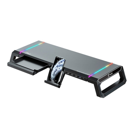 Base Soporte Para Monitor Gamer Hub Usb Multipuerto Jyr 016