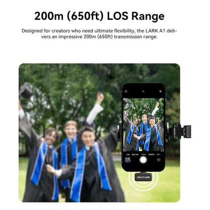 Microfono De Solapa Lavalier Inalambrico | Hollyland Lark A1