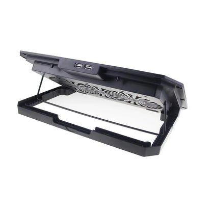 Base Soporte Refrigerante Portatil 2 Fans Gamer Rgb Jyr 020