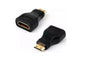 Adaptador Convertidor Mini Hdmi Macho A Hdmi Hembra