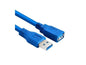 Cable Extensor Usb 3.0 Macho De 1,5 Metros, Color Azul