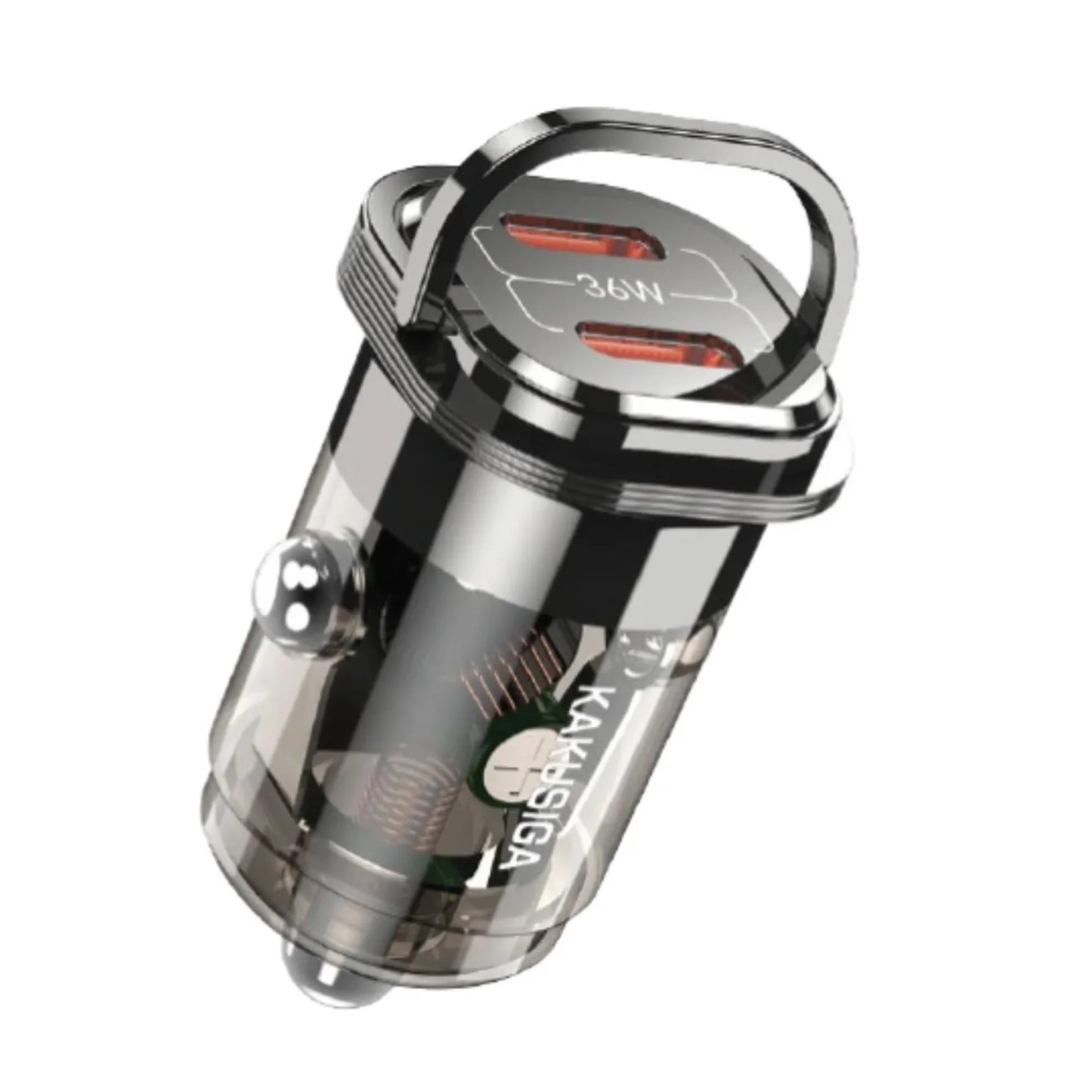 Cargador Para Carro De Cenicero Carga Rapida 36w 2c Kakusiga